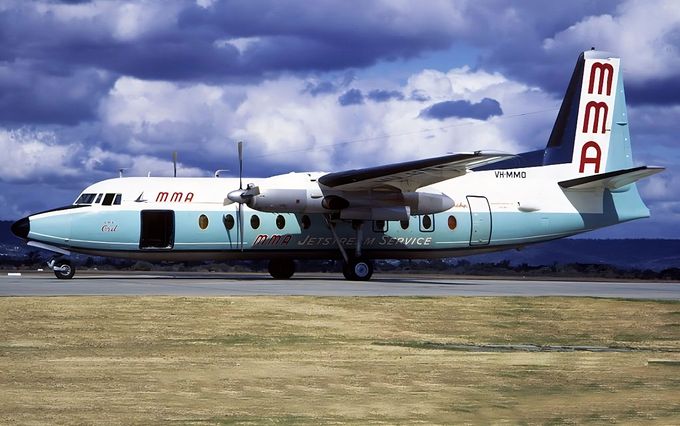 Msn:10146  VH-MMO  Mac Miller Airlines  Del.date  June 16,1968.
Photo GRAHAM BENNETT COLLECTION.