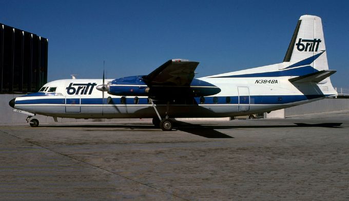 Msn:100.  N384BA  Britt Airways  1984.
Photo AirlineHobby.com

