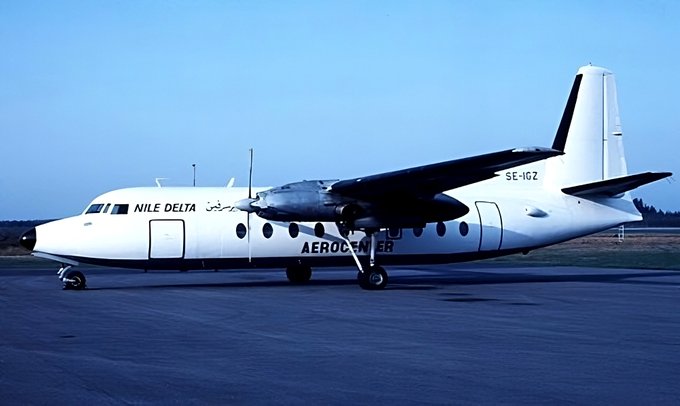 Msn:51  SE-IGZ  Nile Delta Air Service dd February 1,1983.
Photo MARK OLIVER Collection.